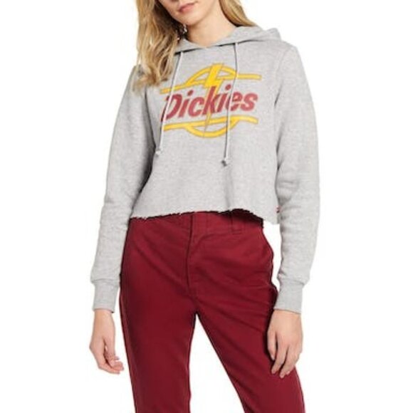 Dickies Juniors Cropped Hoodie Girls - Picture 1 of 2